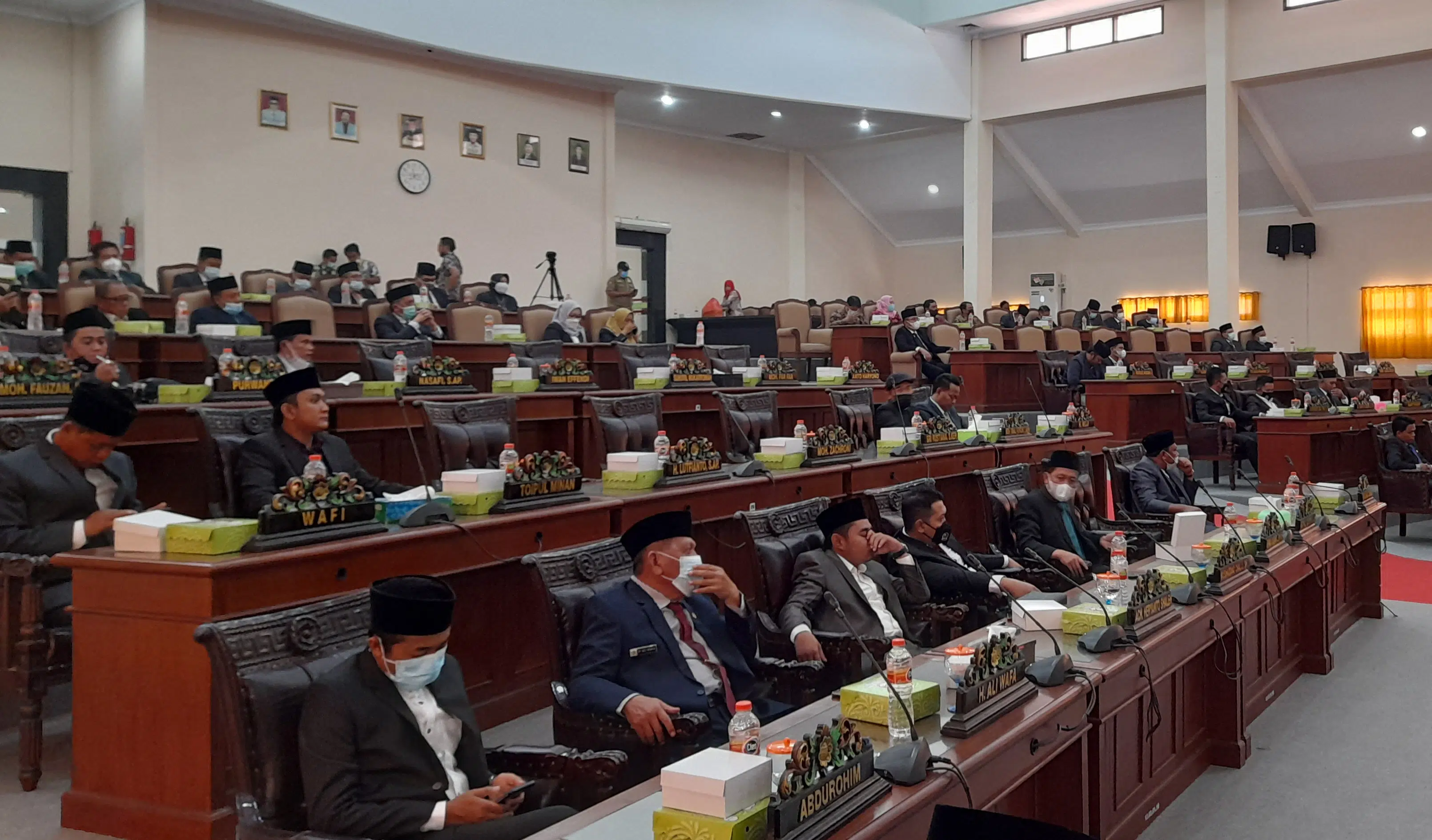 DPRD Sampang Gelar Rapat Paripurna Raperda Perubahan APBD 2021