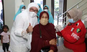 Cegah Penularan Covid-19, DPD LDII Sumenep Gelar Vaksinasi Massal