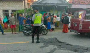 Truk vs Yamaha Vixion, Pemotor Tewas