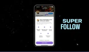 Super Follows Twitter