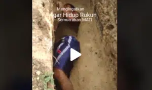 Video Pria Ini Viral, Ajak Hidup Rukun dari Liang Lahat