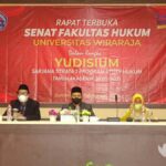 Yudisium Mahasiswa Fakultas Hukum Unija, Dekan Ingatkan Akhlak di Atas Segalanya