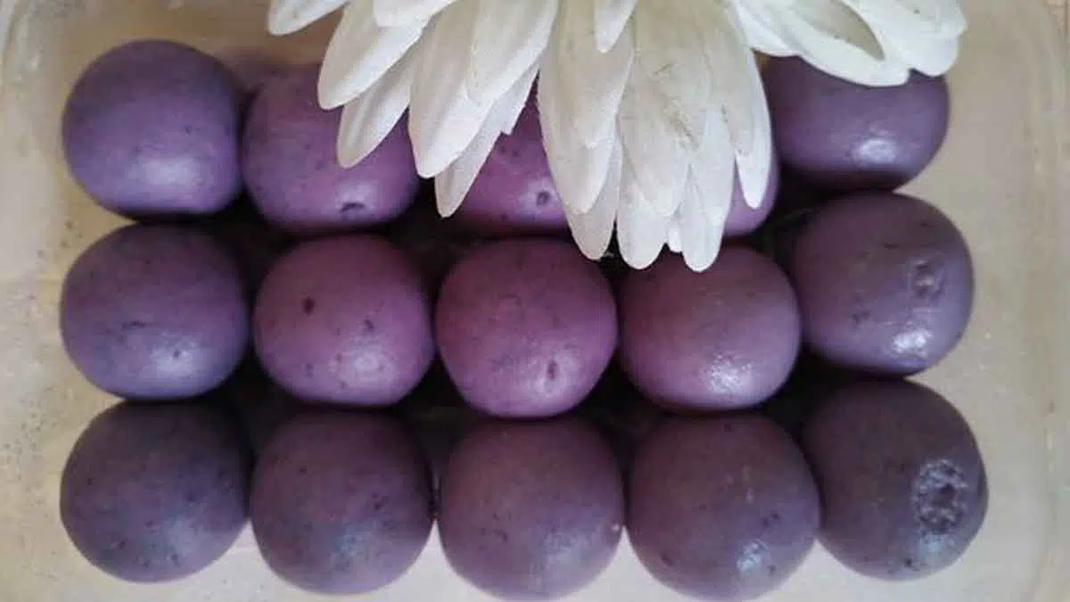Resep Camilan: Bola Ubi Ungu Kopong yang Manis
