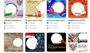 10 Link Twibbon Hari Batik Nasional 2021