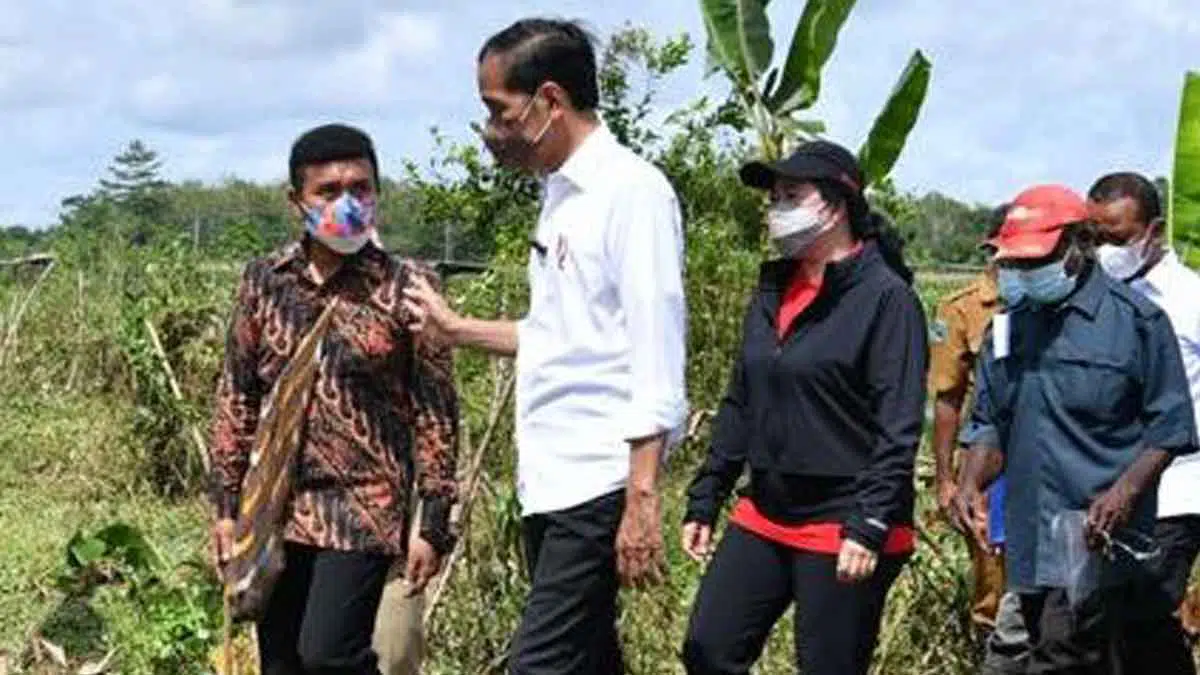 Aksi Spontan Jokowi pada Orang Papua Yang Tak Terekam Kamera