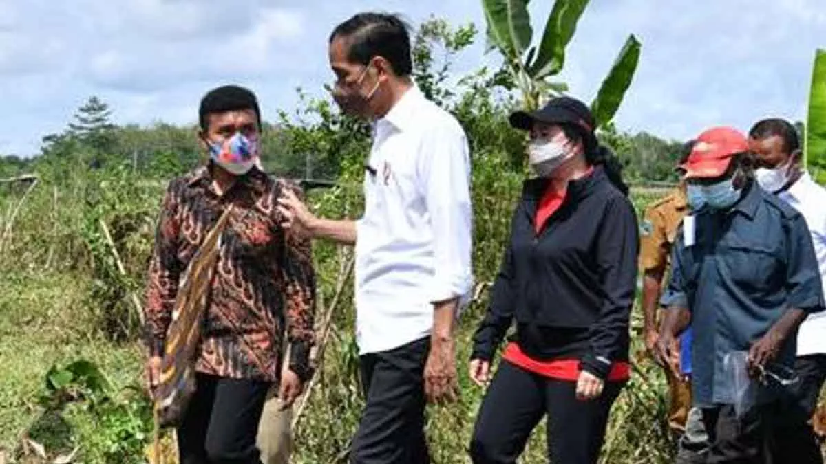 Aksi Spontan Jokowi pada Orang Papua Yang Tak Terekam Kamera
