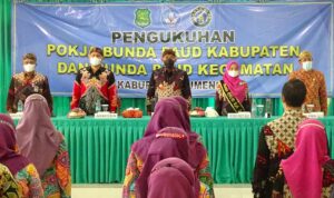 Pengukuhan Pokja Bunda PAUD, Bupati Sumenep Ingatkan Revitalisasi Peran PAUD