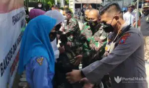 Bansos dan Vaksinasi Akabri 89 Berlangsung di Sampang