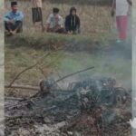 Dibakar Massa, Pria di Bangkalan Jadi Arang