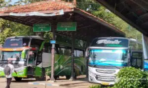 Geliat Penumpang Bus di Terminal Arya Wiraraja Naik 75 Persen