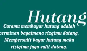 Amalan Ampuh! Cara Cepat Lunasi Hutang, Hanya Butuh Waktu Satu Bulan
