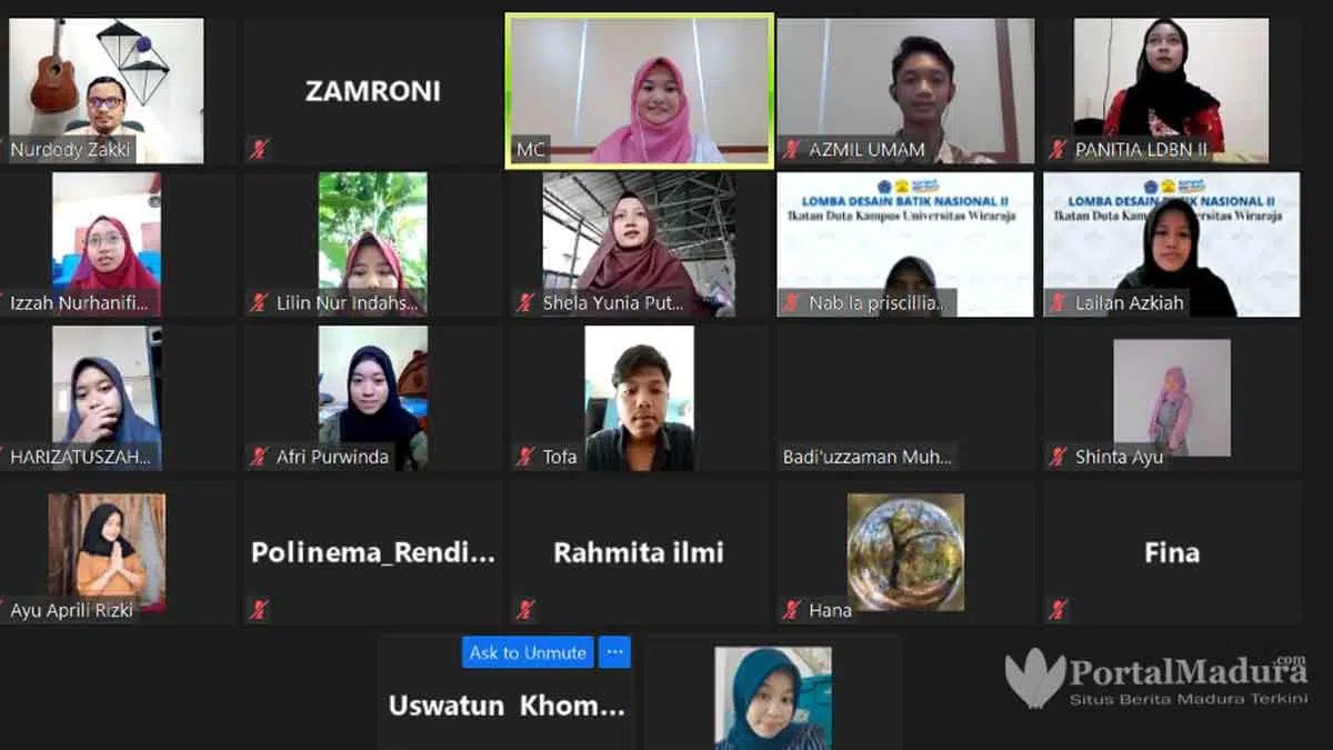 IDK Unija Sukses Gelar Lomba Desain Batik Nasional II