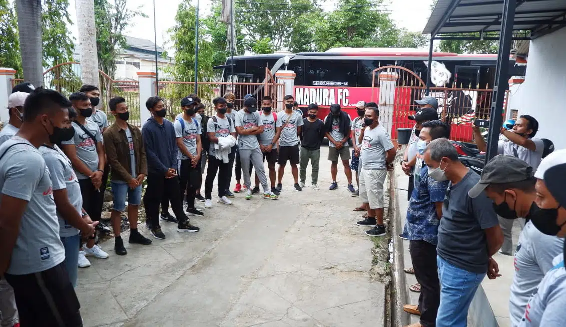 Begini Skema Laga Uji Coba Madura FC ke Tiga Kota Luar Madura