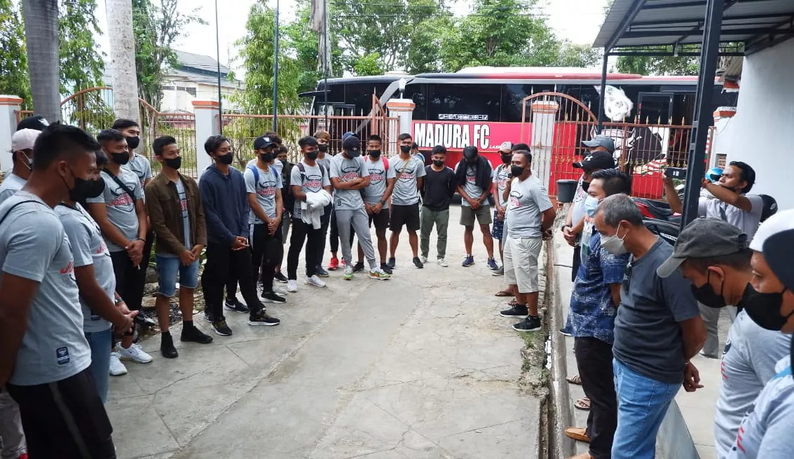 Begini Skema Laga Uji Coba Madura FC ke Tiga Kota Luar Madura