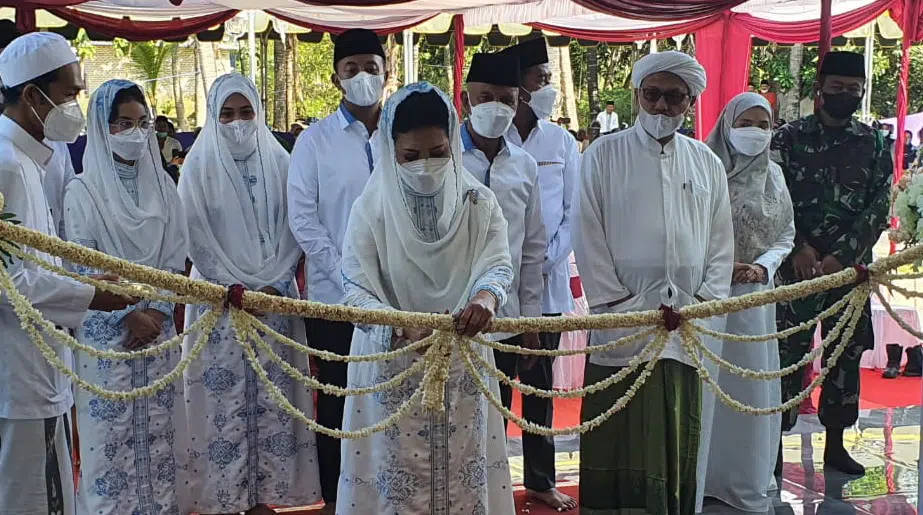 Masjid Abdullah Sechan Baghraf Diresmikan pada Hari Santri Nasional