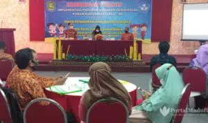 Implementasi Program Kesiapan Bersekolah, Bunda Paud Sumenep Ingatkan Tujuan Pendidikan