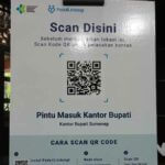 Kantor Pemkab Sumenep Terapkan Scan QR Code PeduliLindungi