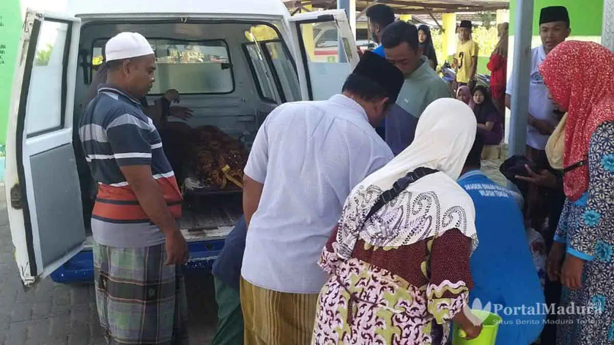 Pedagang Ikan Laut Mendadak Meninggal di Pasar Dasuk Sumenep