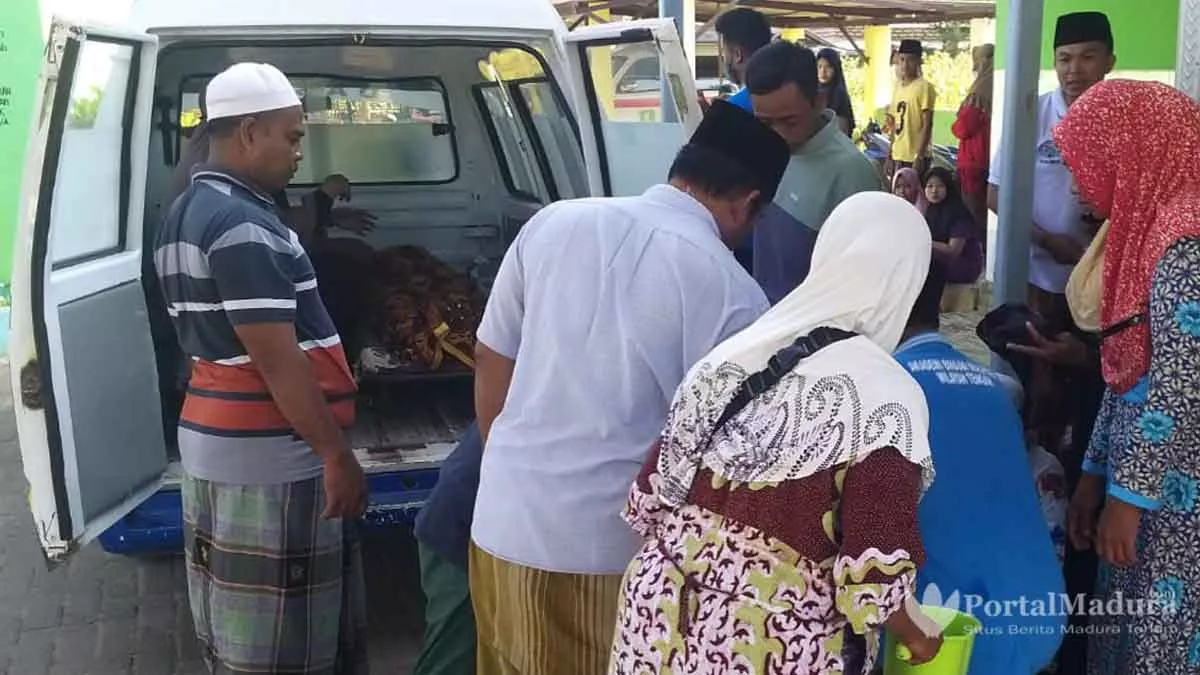 Pedagang Ikan Laut Mendadak Meninggal di Pasar Dasuk Sumenep