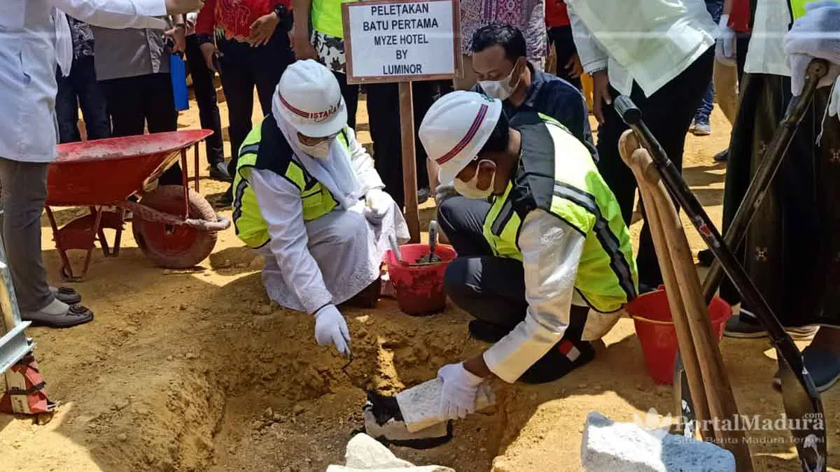 Peletakan Batu Pertama Hotel Myze Sumenep