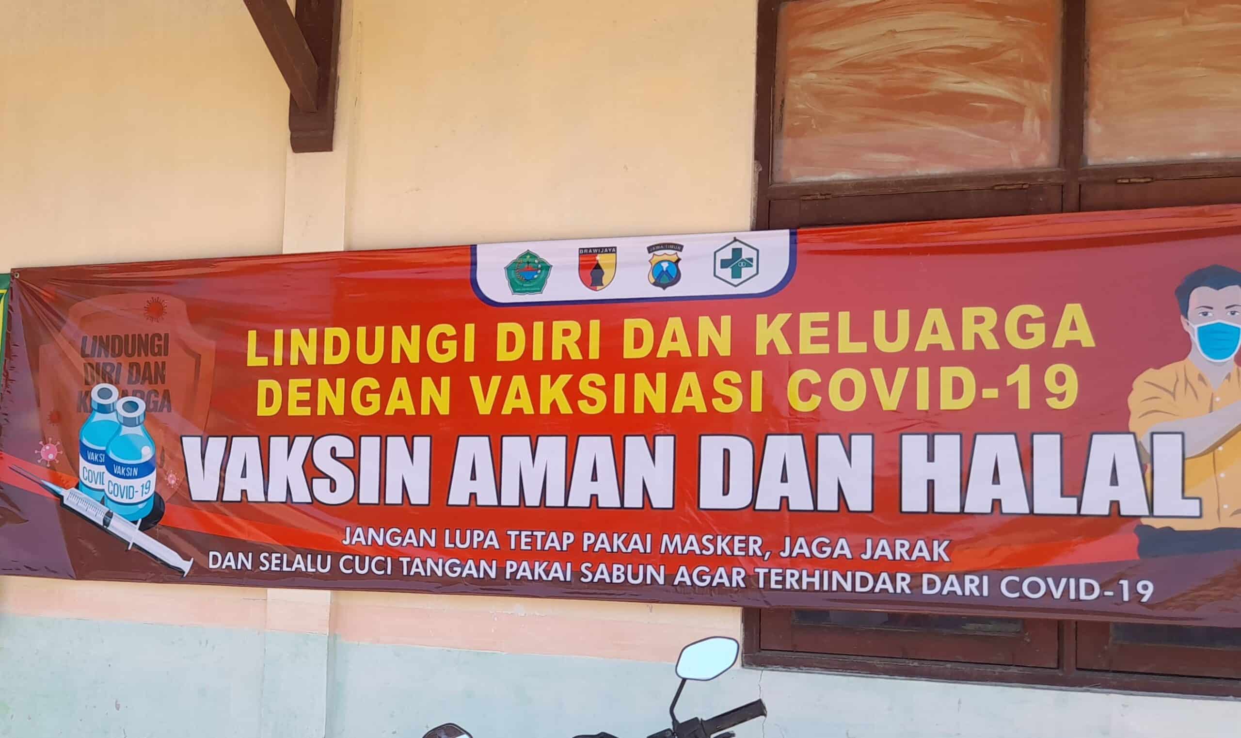 Percepat Capaian Vaksinasi, Petugas Terapkan Penyekatan di Pakong