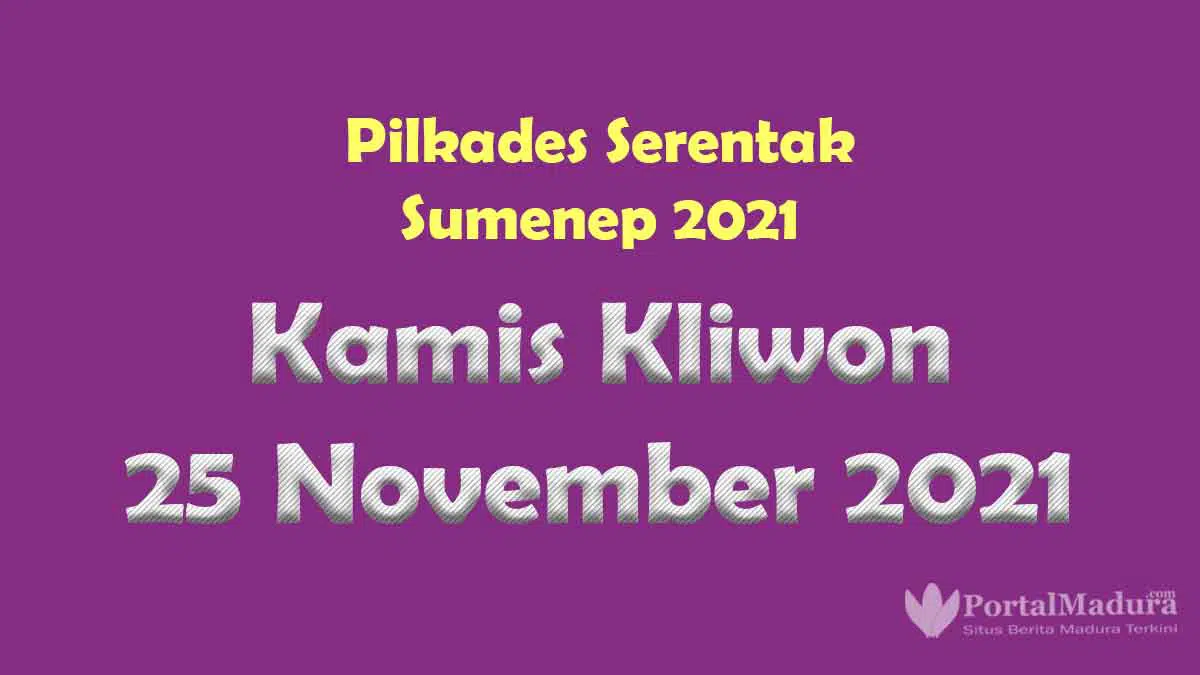 Pilkades Serentak Sumenep Digelar 25 November 2021