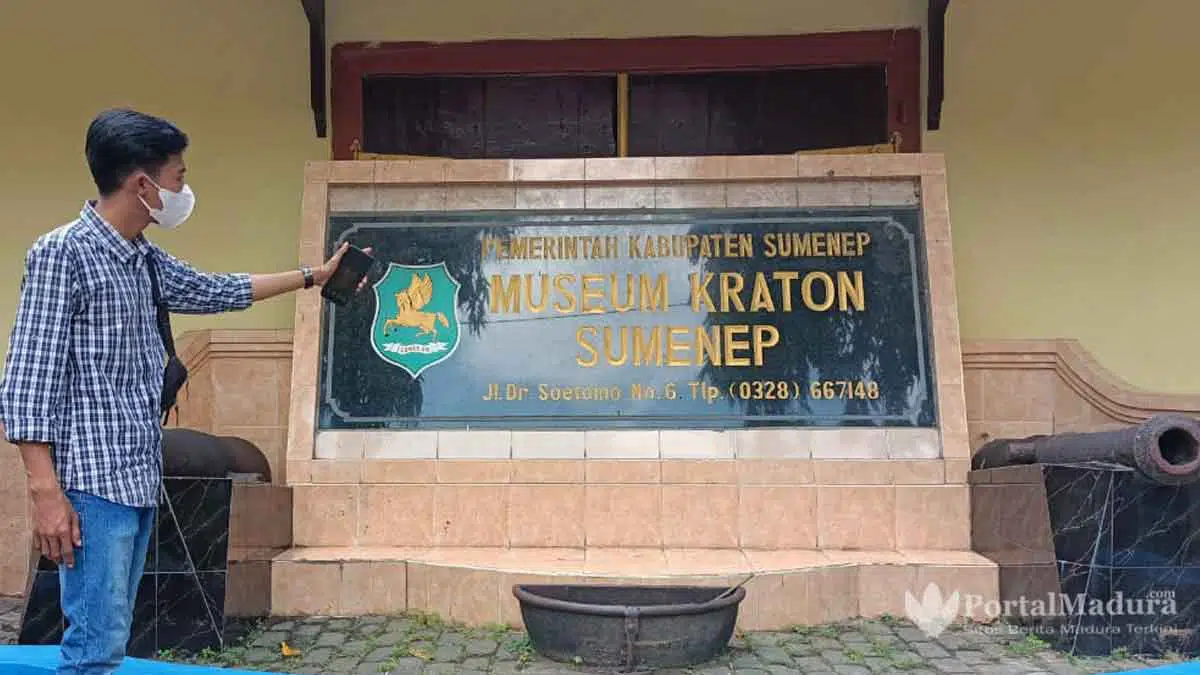 Terapkan Harus Sudah Vaksin, Museum Keraton Sumenep Sepi Pengunjung