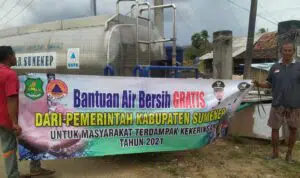 Penuhi Kebutuhan Warga, Pemkab Sumenep Tetap Dropping Air Bersih