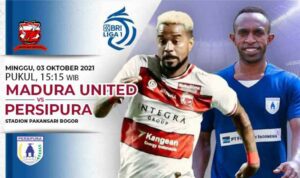 live streaming Madura United vs Persipura