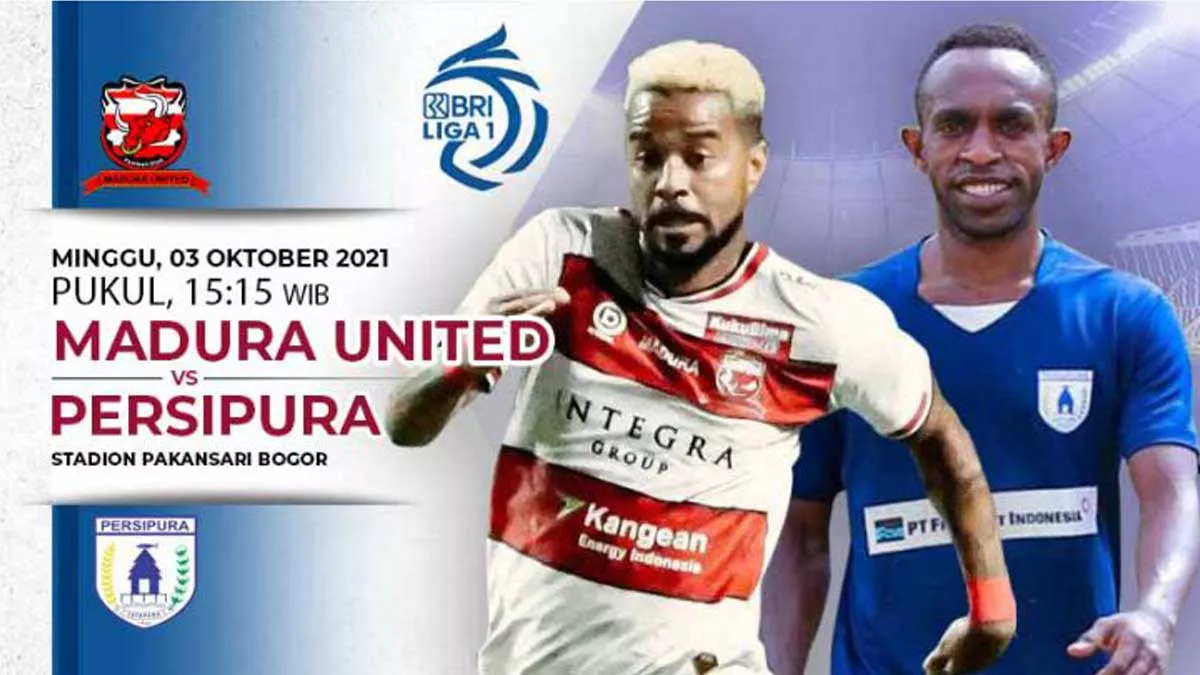Link Live Streaming  Vs Persipura, BRI Liga 1 2021 Kick-off 15.15 WIB