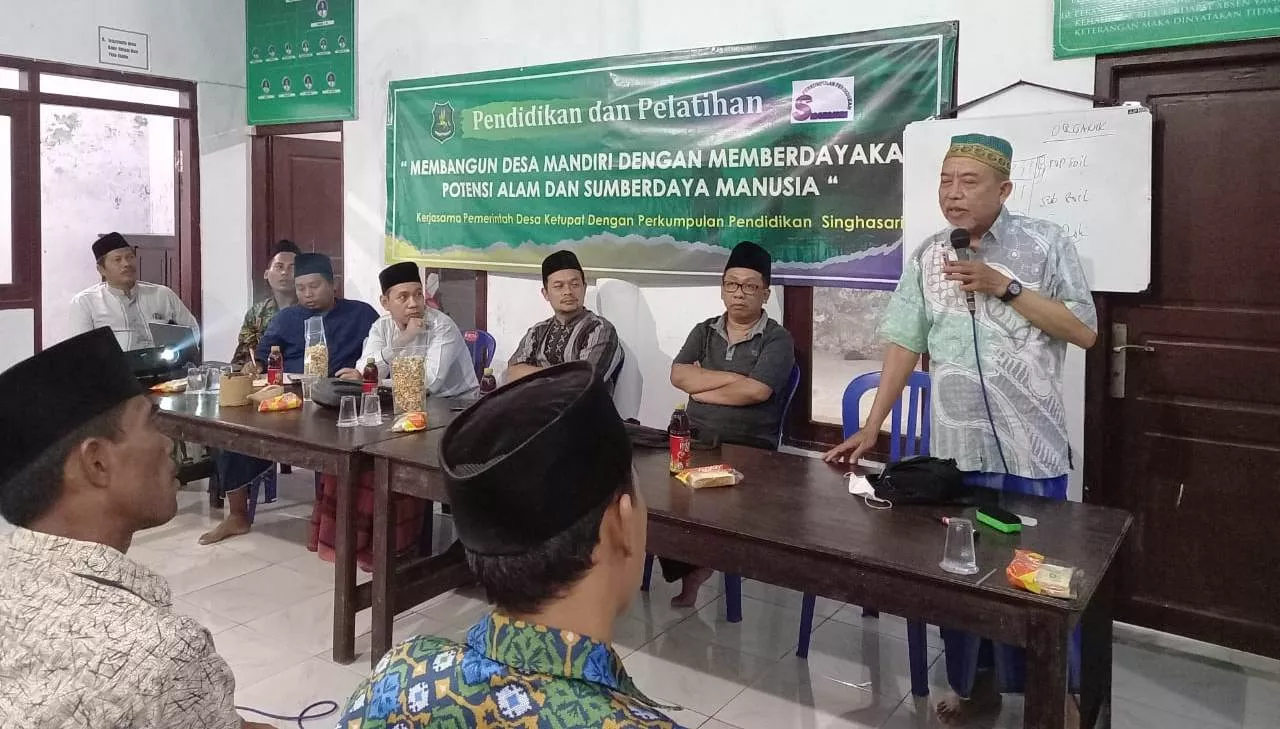 Bangun Desa Mandiri, Perkumpulan Pendidikan Singhasari Malang bersama Warga Ketupat