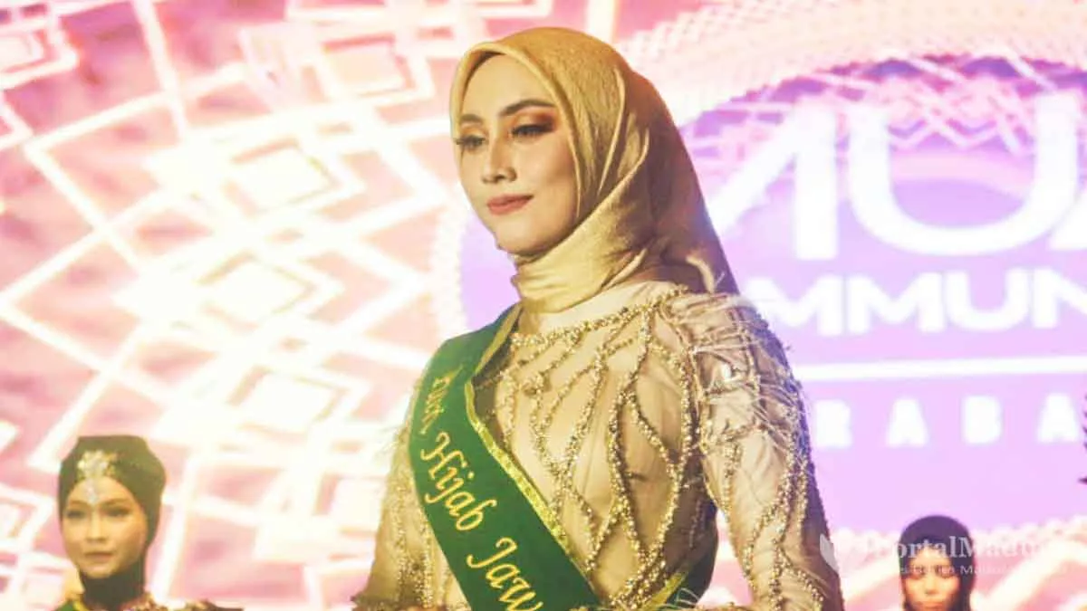 Banjir Tawaran Iklan, Mahasiswi STKIP PGRI Sumenep Juara I Putri Hijab Nusantara