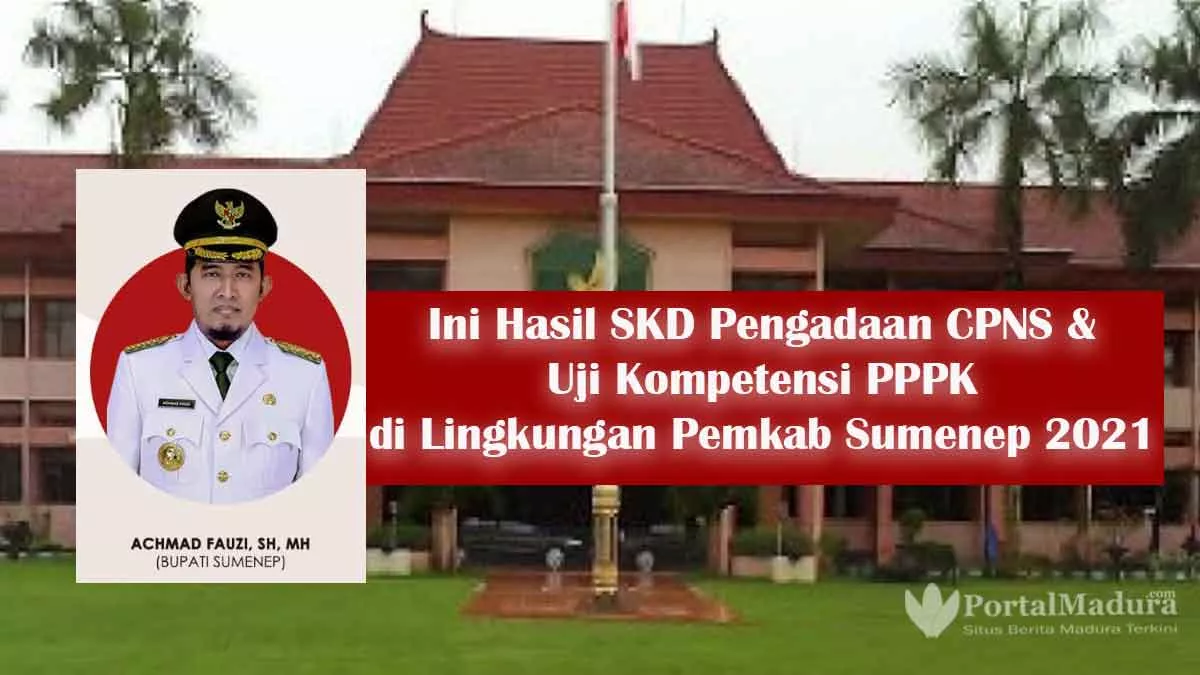 Cepat Cek Disini! Hasil SKD CPNS & Uji Kompetensi PPPK di Lingkungan Pemkab Sumenep