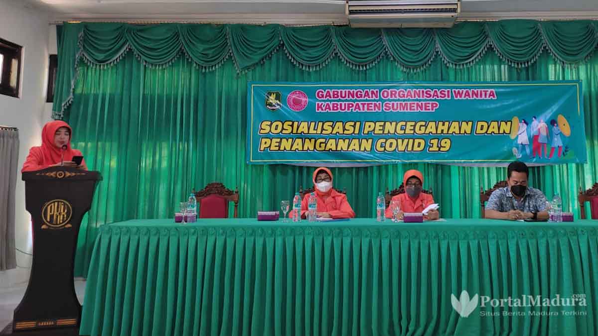 GOW Sumenep Gelar Sosialisasi Pencegahan dan Penanganan Covid-19