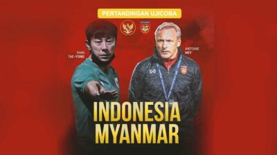 Ini Jadwal Uji Coba Timnas vs Myanmar Malam Ini & Jam Tayang Indosiar, Vidio dan dan Champions TV 1