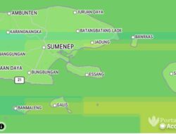 Pagi ini Kualitas Udara Sumenep Bagus Sekali, Sayangnya Hujan Hingga Sore 20 November 2021