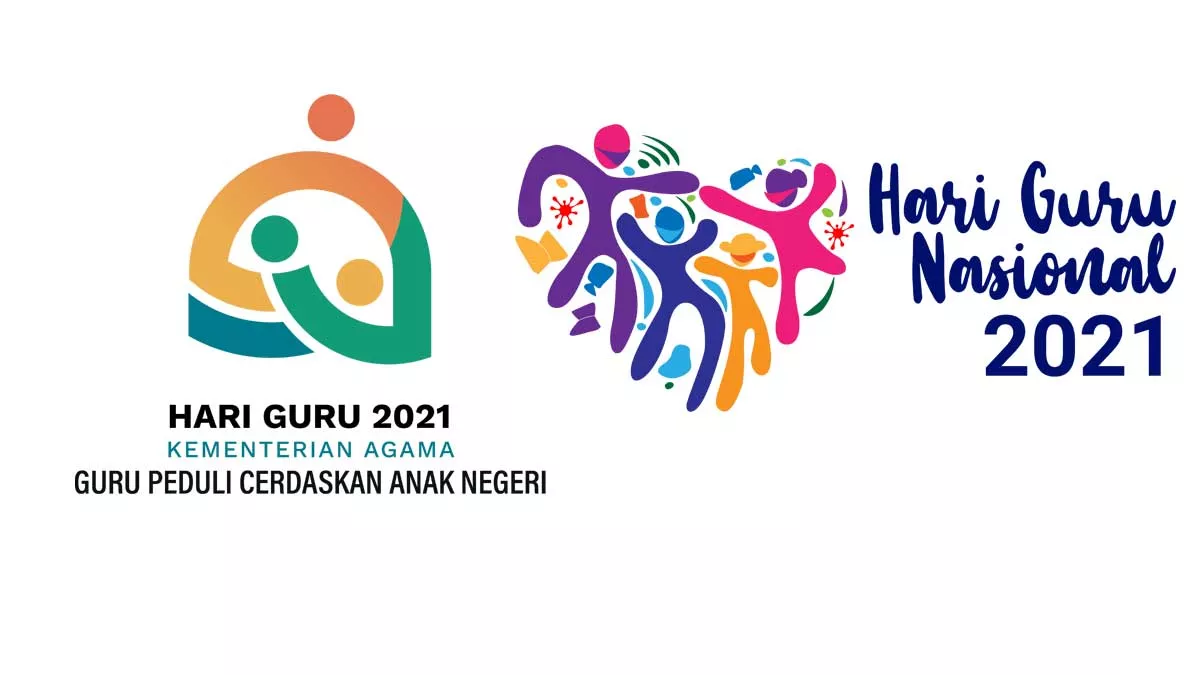 Link Download Logo Hari Guru Nasional 2021 PNG, CDR, JPG, AI dari Kemenag dan Kemendikbud