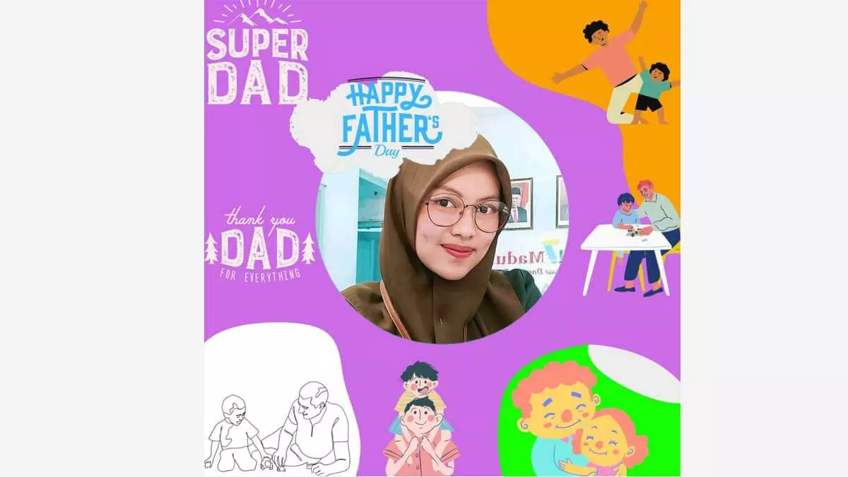 Link Download Twibbon Hari Ayah Nasional 2021