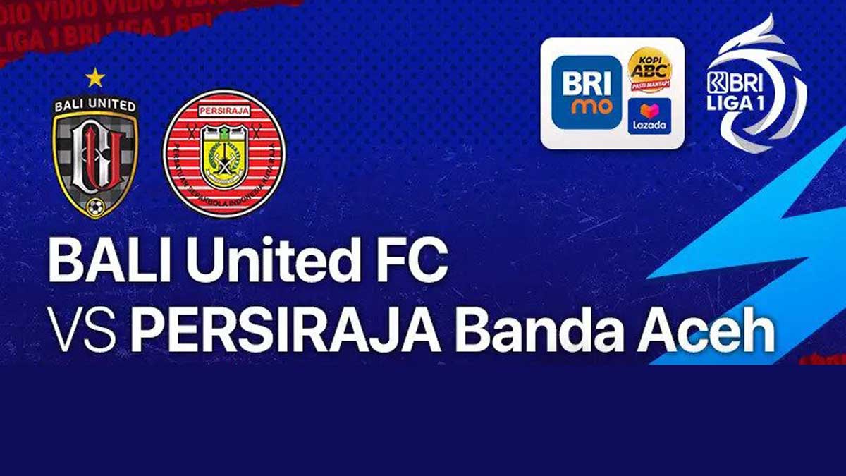 Link Live Streaming Bali United vs Persiraja, BRI Liga 1 2021
