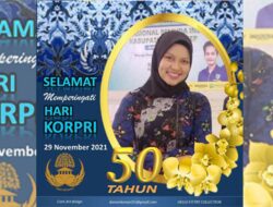 Link Twibbon HUT KORPRI ke-50, 29 November 2021