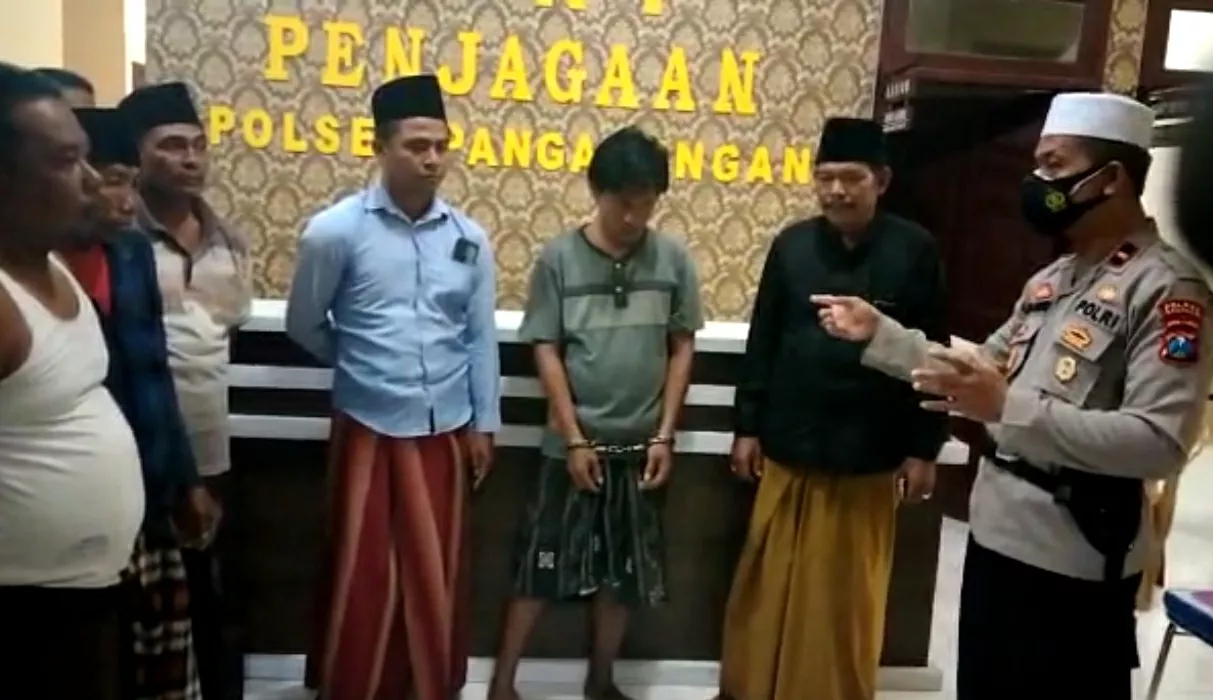 Maling Toko Sembako Kepergok Warga Sampang