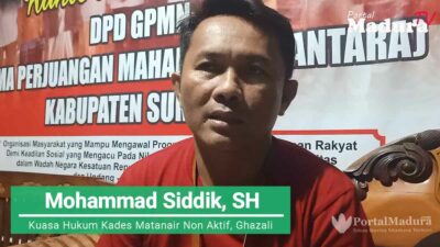 PTUN Perintahkan Rasidi Dilantik, Kuasa Hukum Ghazali: Bupati Sumenep Tidak Bisa Melakukan Itu