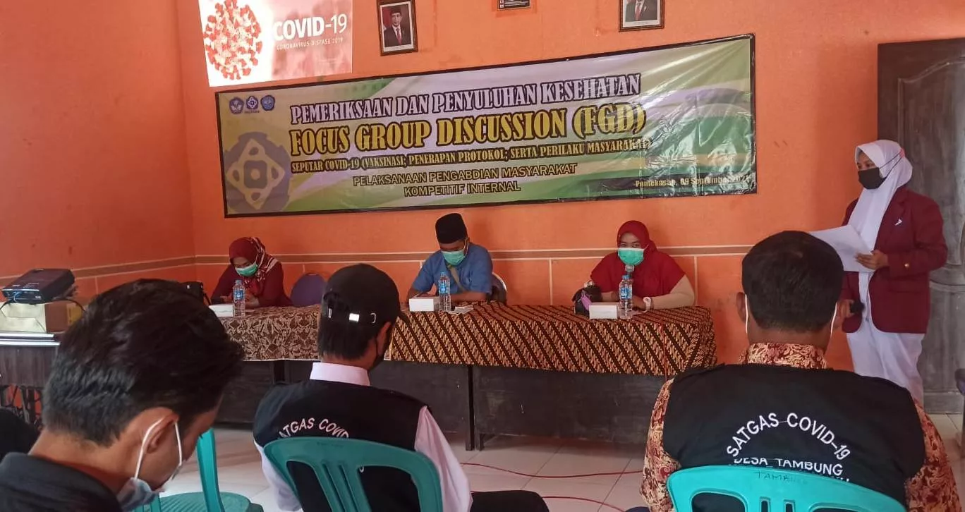 Mengabdi, Poltera Gelar Penyuluhan Kesehatan di Desa Tambung Pamekasan