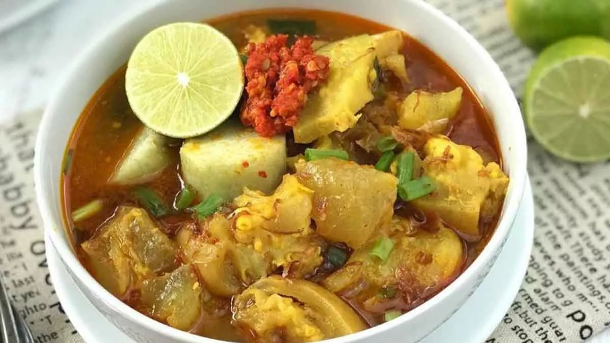 Resep Lontong Kikil Surabaya, Super Enak dan Seger