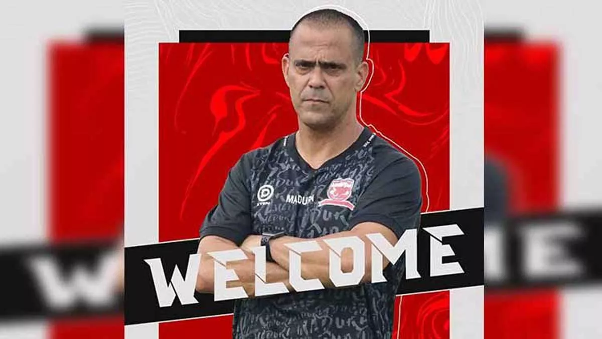 Resmi Jadi Pelatih Madura United, Ini Rekam Jejak Fabio Araujo Lefundes