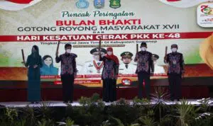 Sumenep Tuan Rumah Bulan Bhakti Gotong Royong Masyarakat