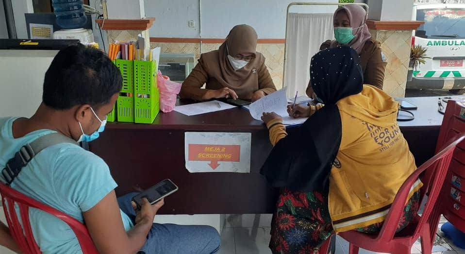 Suntik Vaksin Desa Pacanggaan Sampang Capai 70 Persen