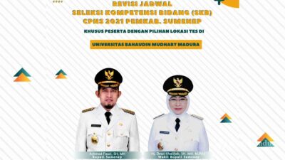 Tes SKB CPNS 2021 di Sumenep Dilaksanakan 29 November, Peserta Wajib Penuhi Persyaratan Ini