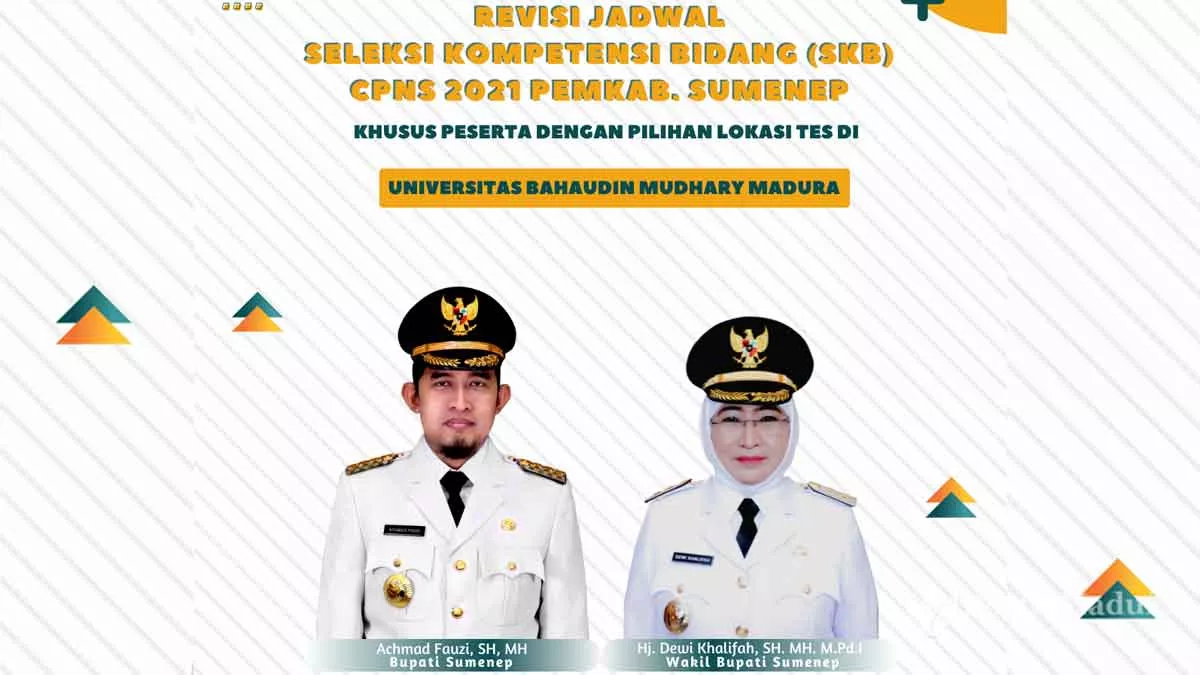 Tes SKB CPNS 2021 di Sumenep Dilaksanakan 29 November, Peserta Wajib Penuhi Persyaratan Ini