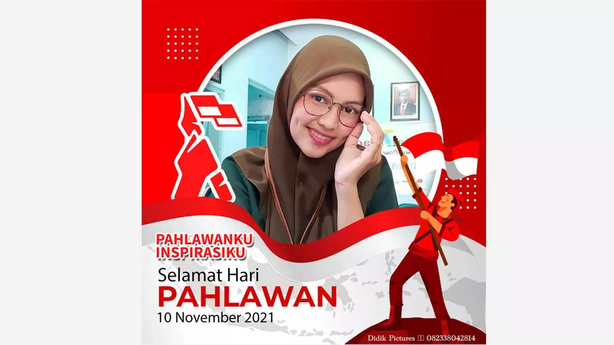 LINK Twibbon Hari Pahlawan Nasional 10 November 2021, Tinggal Pasang